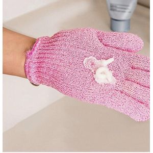 scrub/ massage/ douche handschoen