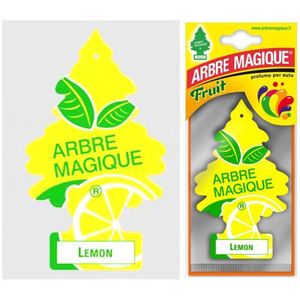 Geurboom Auto Luchtverfrisser Lemon -Arbe Magique - Wonderboom