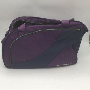 Bowling Bowlingtas Double ' Columbia 300 Sport Bag' paars blauw, mooie tas ook als weekendtas te gebruiken.