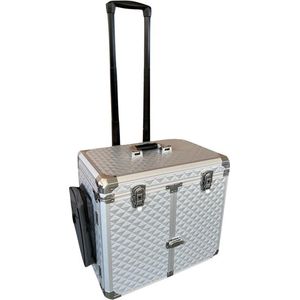 Pedicure koffer/trolley - Professional Pedicure Case - Zilver Disco