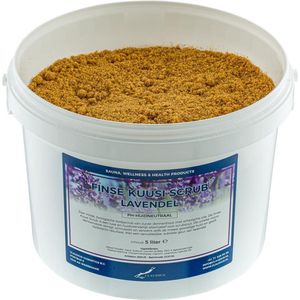 Kuusi Scrub Lavendel 5 liter - Hydraterende Lichaamsscrub
