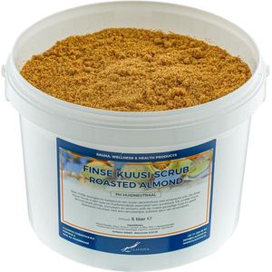 Kuusi Scrub Roasted Almond 5 liter - Hydraterende Lichaamsscrub