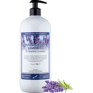 Massageolie Lavendelolie 1 liter - met gratis pomp