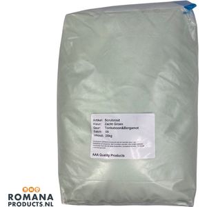 Romana Products - Scrubzout - Lichtgroen - 25kg - Verzorgende Bodyscrub voor Wellness