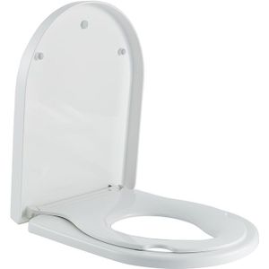 Mueller Afesta dubbele toiletzitting soft-close en quick release wit