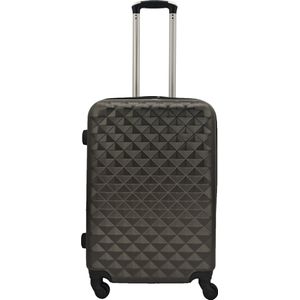 SB Travelbags 'Expandable'  bagage koffer 65cm- Donker Grijs