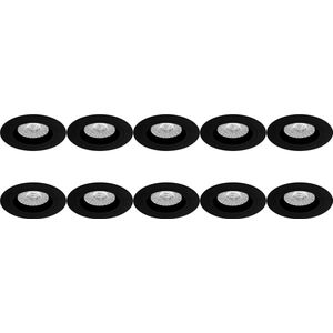 Spotjes - Verlichtingsarmatuur - Zwart - Metaal