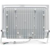 LED Bouwlamp 150 Watt - LED Schijnwerper - Aigi Iglo - Helder/Koud Wit 6400K - Waterdicht IP65 - Mat Wit - Aluminium
