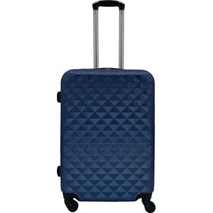 SB Travelbags 'Expandable' bagage koffer 65cm- Blauw