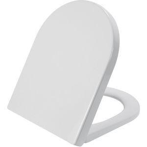 Mueller Afesta soft-close toiletzitting voor 52cm wandcloset mat wit