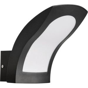 LED Gartenbeleuchtung - Wandleuchte - Supry - 15W - Neutralweiß 4200K - Mattschwarz - Aluminium