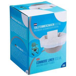 Toiletemmerzakken 600ml