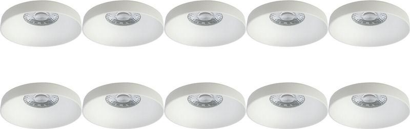 Spotjes - Lichtbron - Wit - Aluminium