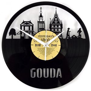 Vinyl Klok - Skyline Gouda - LP - Langspeelplaat - Met geschenkverpakking
