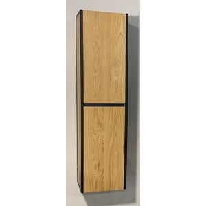 B-Stone Wood badkamerkast 39x35x150cm eiken