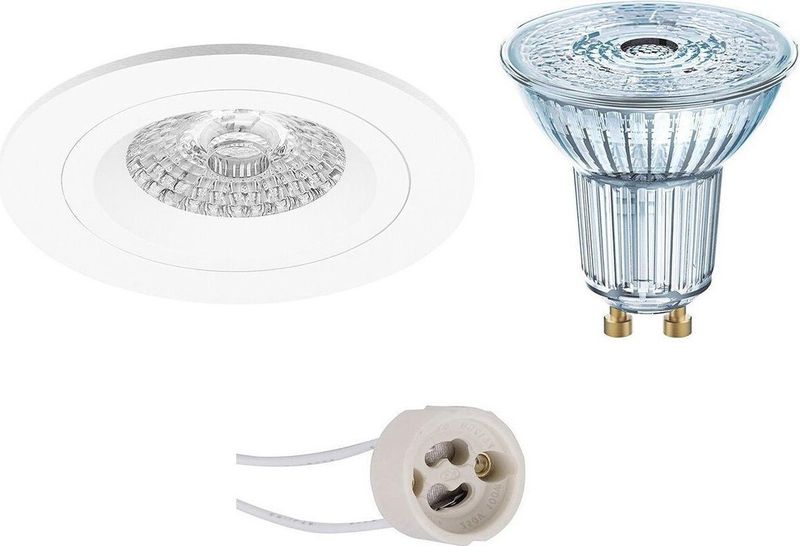 LEDVANCE - Parathom PAR16 - LED Spot - Dimbaar - Mat Wit - GU10 Fitting - 3.4W