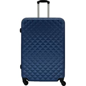 SB Travelbags 'Expandable' bagage koffer 75cm- Blauw
