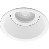 Pragmi Zano Pro - GU10 Inbouwspot - Rond - Wit - Aluminium - Kantelbaar - Ø93mm - 10 Pack