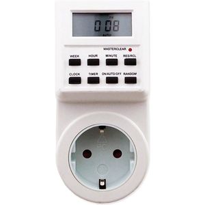 Aigi - Tronan - Tijdschakelaar - Mat Wit - 3680W - 16A