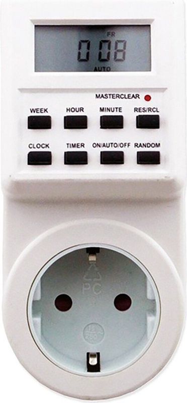 Aigi - Tronan - Tijdschakelaar - Mat Wit - 3680W - 16A