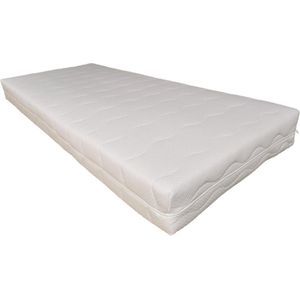 7-zones Pocketveringmatras Pocketvering Matras Pocket met afdeklaag Comfortschuim SG50 - 80x210 - 22 cm