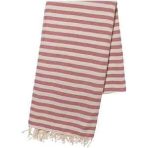 Hamamdoek | 100 x 180cm | 100% Katoen | Vintage Roze | Strandlaken |