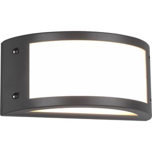LED Tuinverlichting - Tuinlamp - Torna Keraly - Wand - 12W - Mat Antraciet - Kunststof