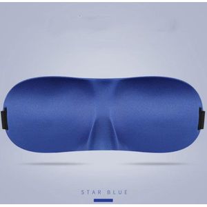 Slaapmasker Drukvrij / 3D | Blauw | Oogmasker slapen | Reismasker