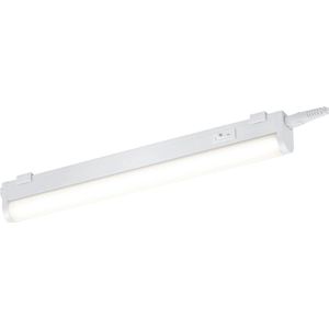 LED Wandlamp - Wandverlichting - Torna Noram - 4W - Warm Wit 3000K - Rechthoek - Mat Wit - Kunststof