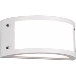 LED Tuinverlichting - Tuinlamp - Trion Keraly - Wand - 12W - Mat Wit - Kunststof