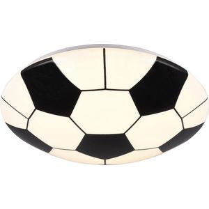 LED Plafondlamp - Torna Koppie - 12W - Warm Wit 3000K - Rond - Mat Wit - Kunststof