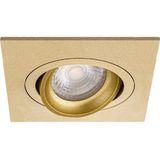 LEDVANCE - Parathom PAR16 940 36D - LED Spot Set - Dimbaar - Inbouw Vierkant - Mat Goud - GU10 Fitting - 3.4W - Natuurlijk Wit 4000K