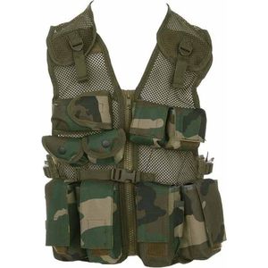 Kinder tactical vest camouflage