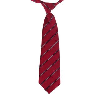 Kinderstropdas rood met strepen-28cm