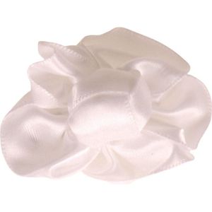 Haarclipje bloem off-white - 7cm