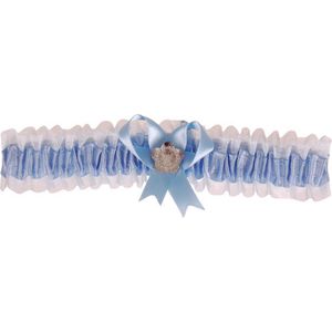 Kousenband blauw