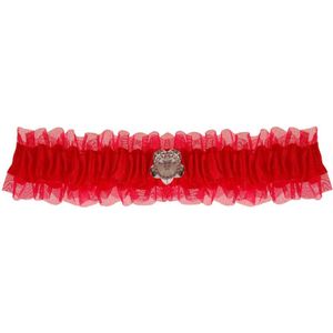 Kousenband rood