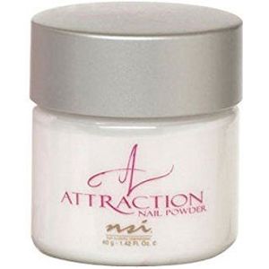 NSI ATTRACTIE ACRYLIC POWDER - PURE WHITE 40g