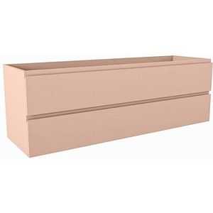 Mondiaz HAY wastafelonderkast - 150x45x50cm - 2 lades - softclose - Rosee M45144Rosee