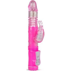 Easytoys Vibe Collection - EasyToys Stotende Rabbit Vibrator - Roze