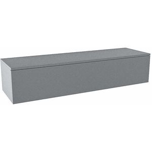 Mondiaz ALAN MODULE Wastafelonderkast - 140x41x30cm - 1 lade - push to open - Plata A45290Plata