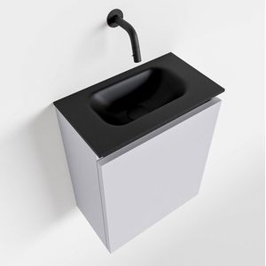 Mondiaz ture 40 cm toiletmeubel cale. Eden wastafel urban midden geen kraangat
