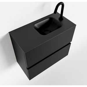 Mondiaz Ada 60cm toiletmeubel urban met wastafel urban rechts 1 kraangat