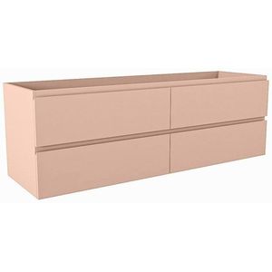 Mondiaz HAY wastafelonderkast - 150x45x50cm - 4 lades - softclose - Rosee M45164Rosee