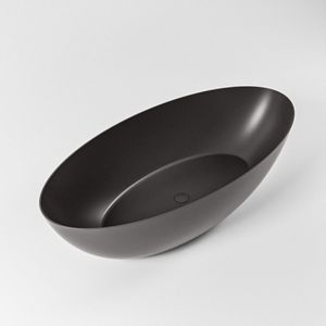 Vrijstaand bad mondiaz float 170x80 cm kleur dark grey /dark grey