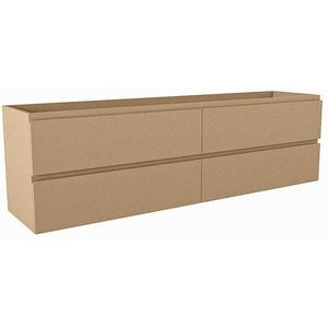 Mondiaz HAY wastafelonderkast - 170x40x50cm - 4 lades - uitsparing rechts - softclose - Oro M45244Oro