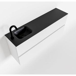 Mondiaz ada 120 cm toiletmeubel talc. Lex wastafel urban links 1 kraangat