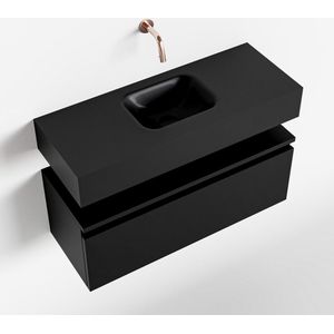 Mondiaz - Andor - Toiletmeubel - Urban - Solid Surface - Midden Wasbak