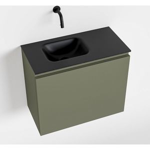 Mondiaz olan 60 cm toiletmeubel army. Lex wastafel urban links geen kraangat