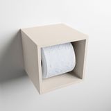 Mondiaz Easy Cube 160 toiletrolhouder 16x16 linen